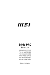 MSI PRO MP273AP Guide De L'utilisateur