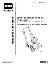 Toro 33511 Manuel De L'utilisateur