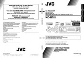 JVC KD-R701 Manuel D'instructions