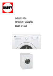 Beko WMB81221M Manuel D'utilisation