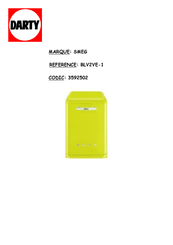 Smeg BLV2VE-1 Notice D'utilisation