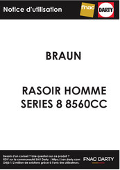 Braun 8560CC Mode D'emploi