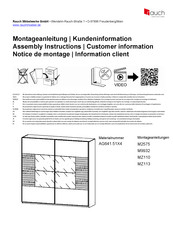Rauch Ruga AG641.51X4 Notice De Montage