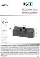 Forte CMNT241 Notice De Montage