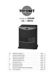 Toyotomi Toyoset LC-3010 Manuel D'utilisation