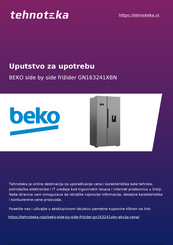 Beko GN163241XBN Manuel D'utilisation