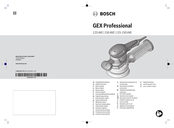 Bosch GEX Professional 150 AVE Notice Originale