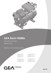 GEA HGX88e/2735-4 Instructions De Montage