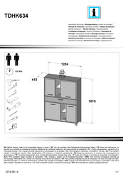 Forte TDHK634 Notice De Montage