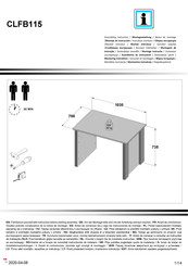 Forte CLFB115 Notice De Montage