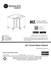 Whalen CLICK-IT BILT LWSCLICK-22 Manuel D'instructions