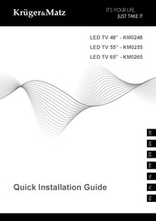 Krüger & Matz KM0265 Guide D'installation Rapide