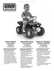 Fisher-Price POWER WHEELS M7246 Guide De L'utilisateur