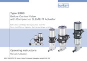 Burkert 2380 Manuel D'utilisation