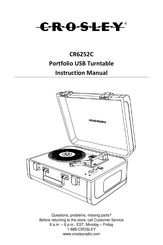 Crosley CR6252C Manuel D'utilisation