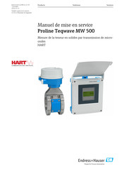 Endress+Hauser Proline Teqwave MW 500 Manuel De Mise En Service