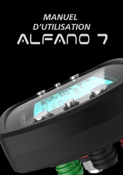 Alfano 7 1T PACK 1 Manuel D'utilisation