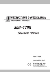 cascade corporation 80G-170G Instructions D'installation