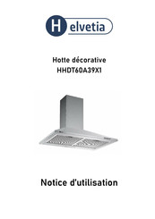 Helvetia HHDT60A39X1 Notice D'utilisation