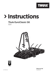 Thule 929 Instructions De Montage