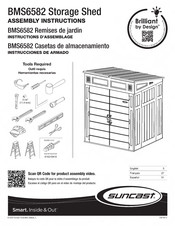 Suncast BMS6582 Instructions D'assemblage