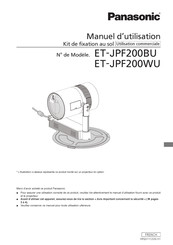 Panasonic ET-JPF200BU Manuel D'utilisation