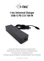 i-tec CHARGER-C100W Mode D'emploi