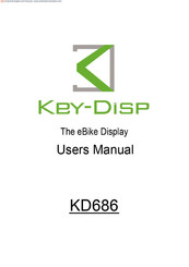 Key-disp KD686 Mode D'emploi