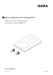 bora PKI11UMFR-003 Notice D'utilisation