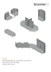 Brunner oval 1530-0100 Instructions D'assemblage