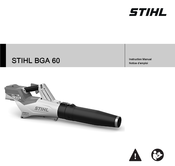 Stihl BGA 60 Notice D'emploi