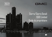 GMC Sierra 1500 Limited 2022 Guide Du Propriétaire