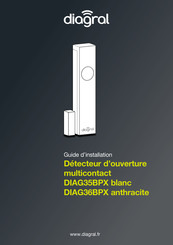 diagral DIAG35BPX Guide D'installation