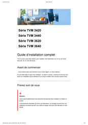 Vogel's TVM 3420 Série Guide D'installation Complet