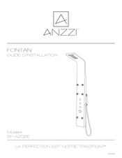 Anzzi FONTAN SP-AZ026 Guide D'installation