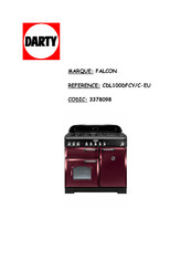 Falcon Classic Deluxe CDL100DFCY/C-EU Manuel D'utilisation