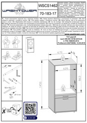 WASHTOWER WSCS1462 70-183-17 Notice De Montage