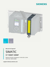 Siemens 6ES7536-1MF00-0AB0 Manuel De L'appareil