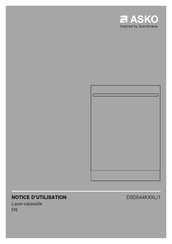 Asko DSD544KXXL/1 Notice D'utilisation