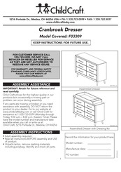 ChildCraft Cranbrook F03309 Guide D'assemblage