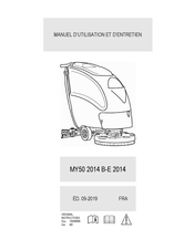 Fimap My50 B Manuel D'utilisation Et D'entretien