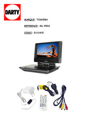 Toshiba SD-P92S Manuel D'utilisation