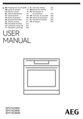 AEG BPE742380B Notice D'utilisation