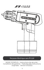 Fisher Darex JIMIHOME X1-C Mode D'emploi