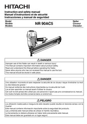 Hitachi NR 90AC5 Manuel D'instructions Et De Sécurité