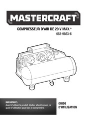 Mastercraft 058-9863-6 Guide D'utilisation