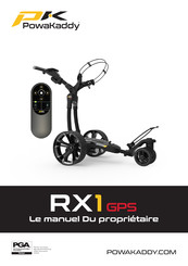 Powakaddy RX1 GPS Manuel Du Propriétaire