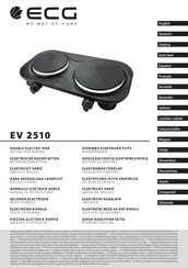 ECG EV 2510 Mode D'emploi