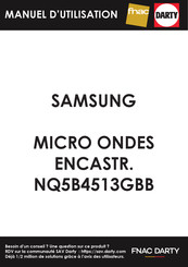 Samsung NQ5B4513GBB Manuel D'utilisation