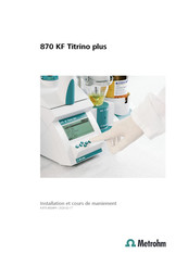 Metrohm 870 KF Titrino plus Installation